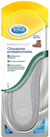 Scholl Expert Support Semelles Chaussures Professionnelles Taille 1