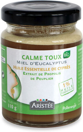 Aristée Miels Huiles Essentielles Calme Toux 110g