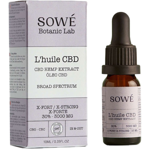 Sowé Huile CBD Bio Broad Spectrum Extra Fort 30% 10ml