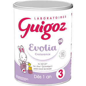 Guigoz Evolia A2 Lait Croissance 3eme age 800g