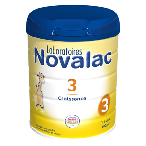 Novalac Lait de Croissance 3eme Âge 800g