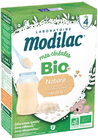 Modilac Mes Céréales Bio Nature 250g