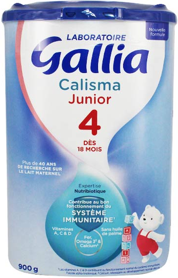 Gallia Calisma Lait Junior +18m 900g