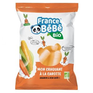 France Bébé Nutrition Mon Craquant Maïs Carotte +7m Bio 20g - Publicité