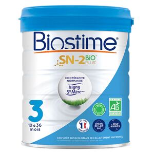 Biostime Lait 3 Bio 10-36m 800g - Publicité