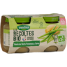 Blédina Les Récoltes Bio Pot Haricots Verts Pommes de Terre +4m 2 x 130g