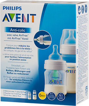 Avent Coffret Biberon Anti-Colic 125ml + 260ml