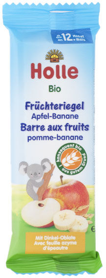 Holle Barre Pomme Banane Bio +12m 25g