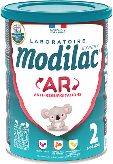 Modilac Expert AR Anti-Régurgitations Lait 2ème Age 800g