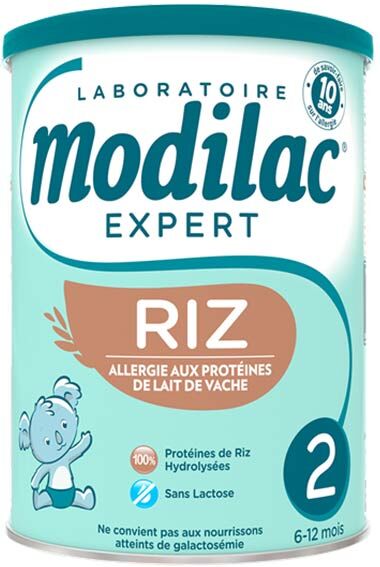 Modilac Expert Riz 2ème âge 800g