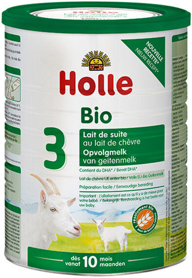 Holle Lait de Suite de Chèvre 3 Bio +10m 800g