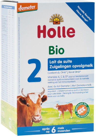 Holle Lait de Suite 2 Bio +6m 600g