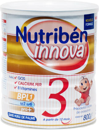 Nutriben Nutribén Innova Lait 3ème Age 800g