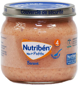 Nutriben Nutribén Mon Premier Potito Banane +4m 120g