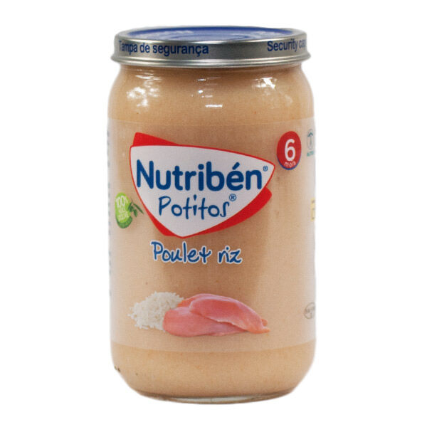 Nutriben Potitos Poulet Riz 235g