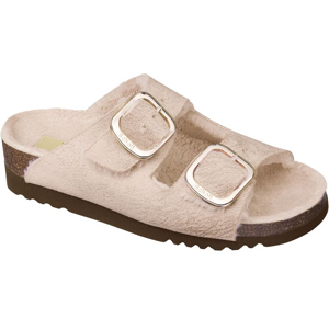 Scholl Chaussures Hiver Scholl Chaussures de Confort Mules Ilary Fluffy Rose Taille 37