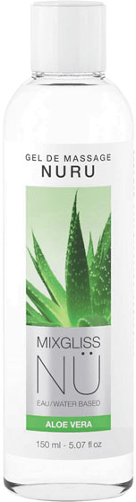 Mixgliss Nu Gel de Massage Aloe Vera 250ml