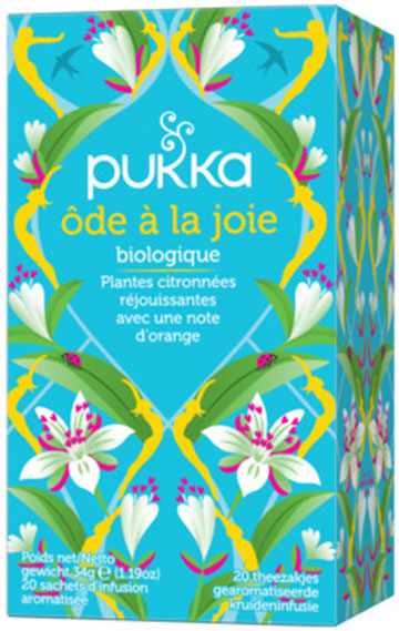 Pukka Thé et Infusion Bio Ode de la Joie 20 sachets