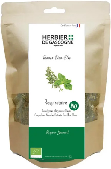 Herbier de Gascogne Tisane Respiratoire Bio 50g