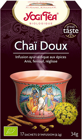 Yogi Tea Chaï Doux 17 sachets