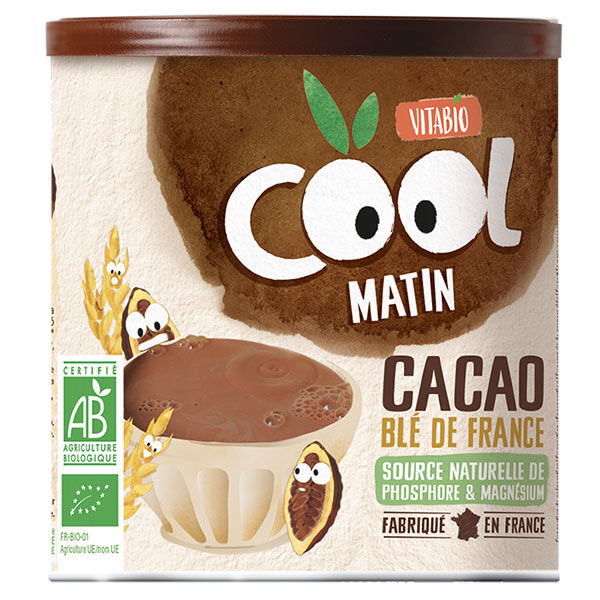 Vitabio Cool Matin Cacao Blé de France Bio 500g