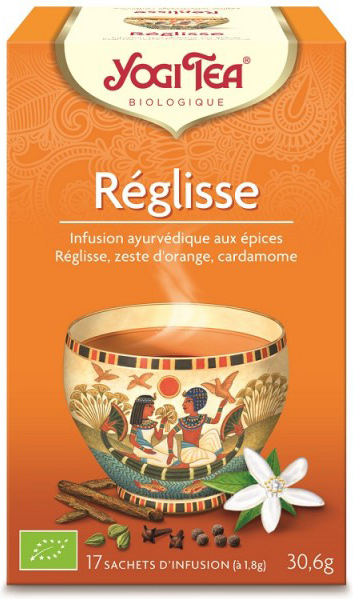 Yogi Tea Réglisse 17 sachets