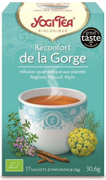 Yogi Tea Reconfort de la Gorge 17 sachets