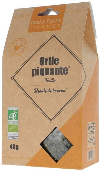 Nat & Form Tisane Ortie Piquante Bio 40g