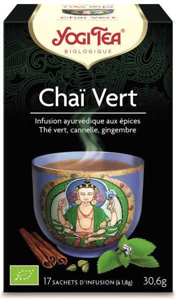 Yogi Tea Chai Vert 17 sachets