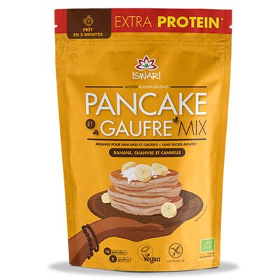 Iswari Pancake et Gaufre Mix Chanvre et Cannelle 400g