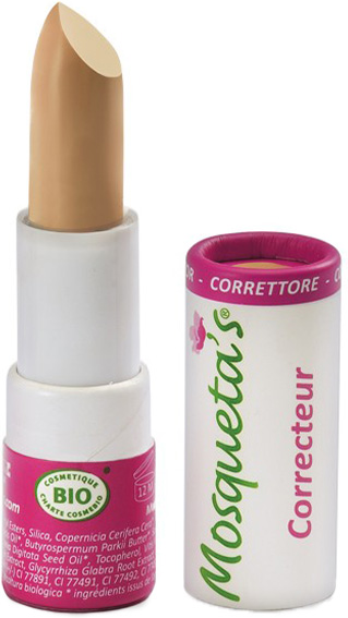 Mosqueta s Mosqueta's Stick Multicorrecteur Imperfections Bio 02 Beige Moyen 3,5g