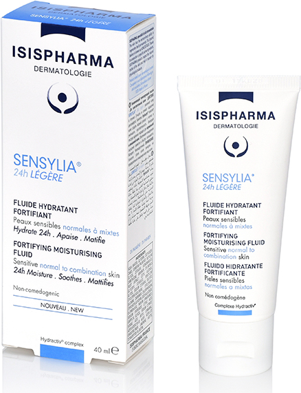 Isispharma Sensylia 24h Légère Fluide Hydratant Fortifiant 40ml