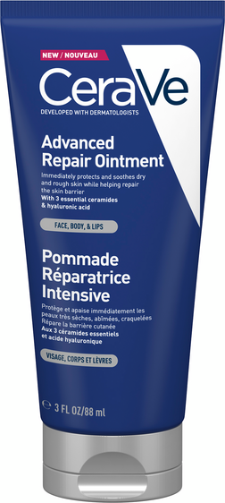 Cerave Pommade Réparatrice Intensive Visage et Corps Peaux Très Sèches 88ml