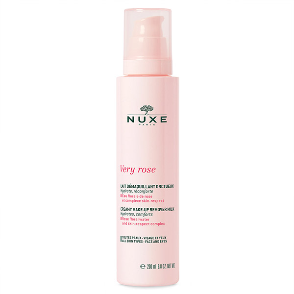 Nuxe Very Rose Lait Démaquillant Onctueux 200ml