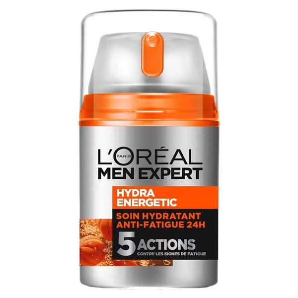L'Oréal Paris L'Oréal Men Expert Skincare Hydra Energetic Soin Hydratant Anti-Fatigue 5 Actions 50ml