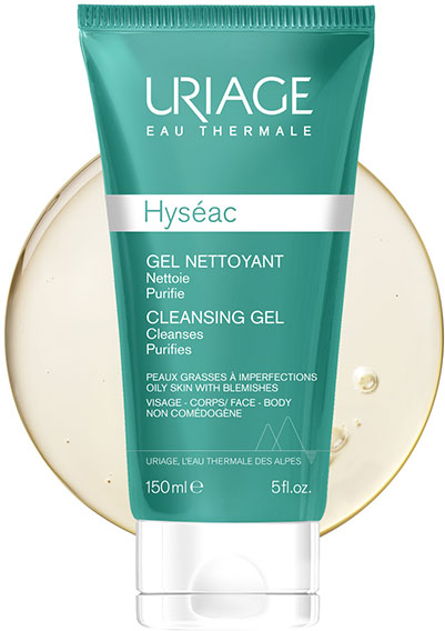 Uriage Hyséac Gel Nettoyant Purifiant Peaux Mixtes à Grasses 150ml