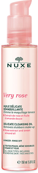 Nuxe Very Rose Huile Délicate Démaquillante 150ml