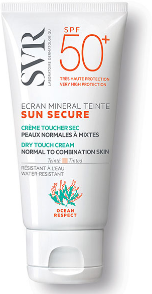 SVR Sun Secure Écran Minéral Teinté SPF50+ Peaux Normales à Mixtes 60g