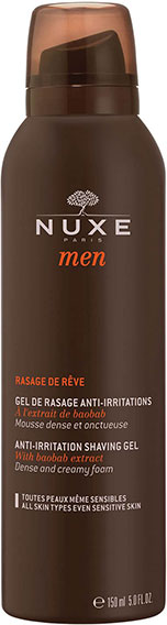 Nuxe Men Rasage de Rêve Gel Anti-Irritations 150ml