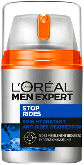 L'Oréal Paris L'Oréal Men Expert Skincare Stop Rides Soin Hydratant Anti-Rides d'Expression 50ml