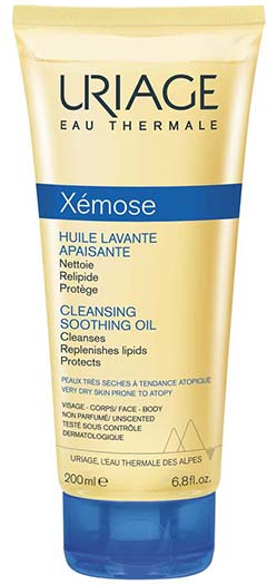 Uriage Xémose Huile Lavante Apaisante Corps Peaux Sèches Atopiques 200ml