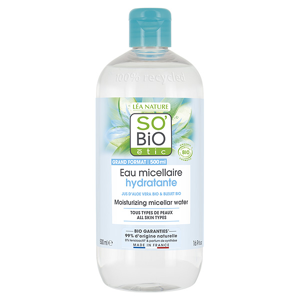 Lea Nature SO BiO etic So'Bio Étic Hydra Aloe Vera Eau Micellaire Hydratante Jus d'Aloe Vera Bio 500ml