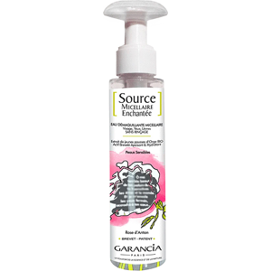 Garancia Source Micellaire Enchantee Eau Demaquillante Micellaire 4 en 1 Rose d'Antan 100ml