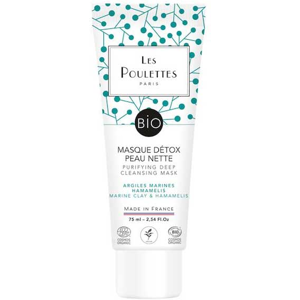 Les Poulettes Paris - Masque Detox Peau Nette certifie BIO - 75 ml