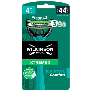 Wilkinson Rasoirs Jetables Xtreme 3 Pure Sensitive x 4 