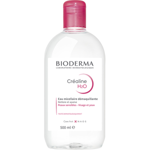 Bioderma Crealine H2O Eau Micellaire Demaquillante Visage Peaux Sensibles 500ml