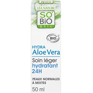 Lea Nature SO BiO etic So'Bio Étic Hydra Aloe Vera Soin Leger Hydratant 24h Bio 50ml