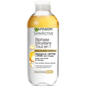 Garnier SkinActive Biphase Micellaire Tout en 1 400ml