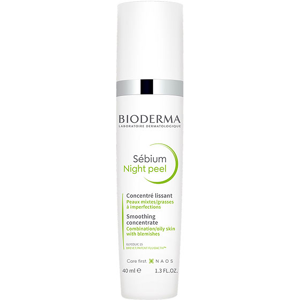 Bioderma Sebium Night Peel Gel Lissant Peeling Doux Peaux Mixtes a Grasses 40ml