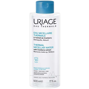 Uriage Eau Micellaire Thermale Demaquillante Peaux Normales a Seches 500ml